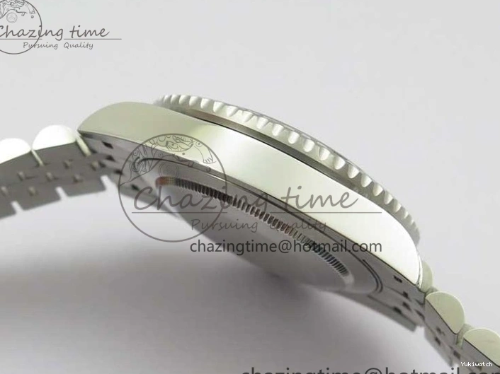 GMT-Master Blue 904L V3 Diamonds Jubilee Dial GMF Bracelet SA3285 II Steel On CHS White Bezel Black Edition Best 0330